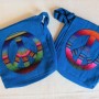 Peace Tasche hellblau