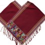 Poncho bordeaux